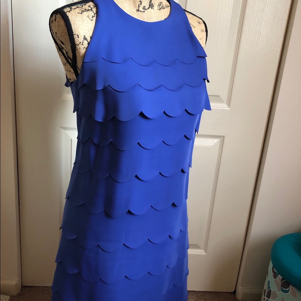 Blue dress